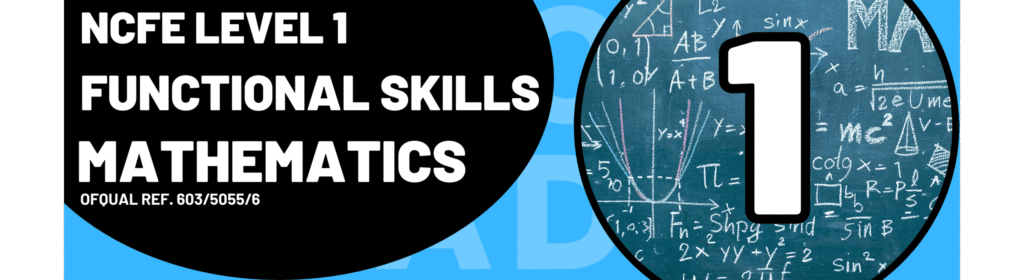 Nfepl Math NCFE Level 1 Functional Skills Mathematics - OCAD